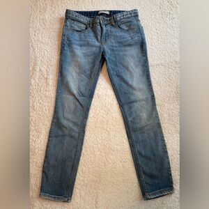 Free People Denim Jeans Skinny Ankle Length Womens Light Wash Size W27